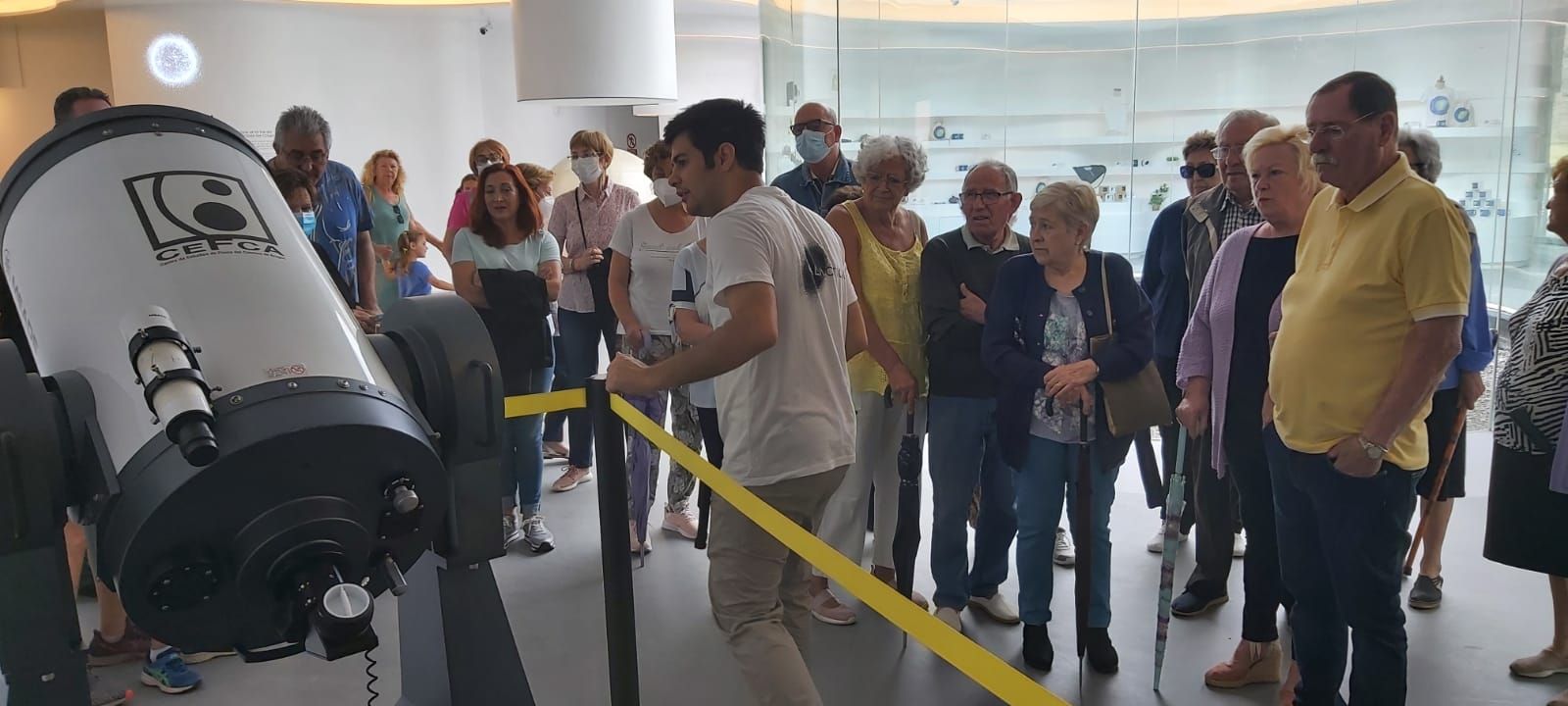 Los vecinos de Arcos de las Salinas estrenan Galáctica