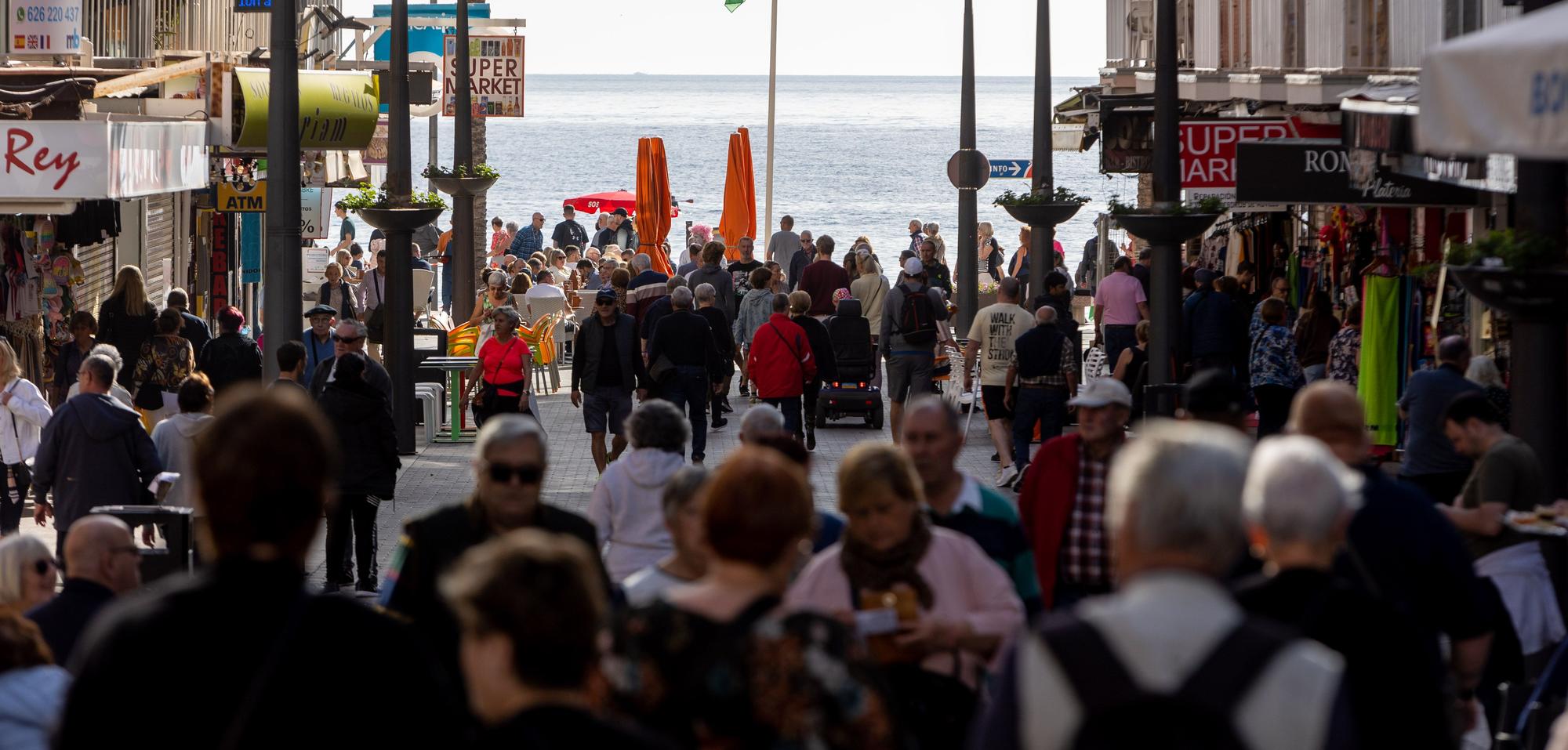 Benidorm afronta un fin de año por encima del 80% de ocupación