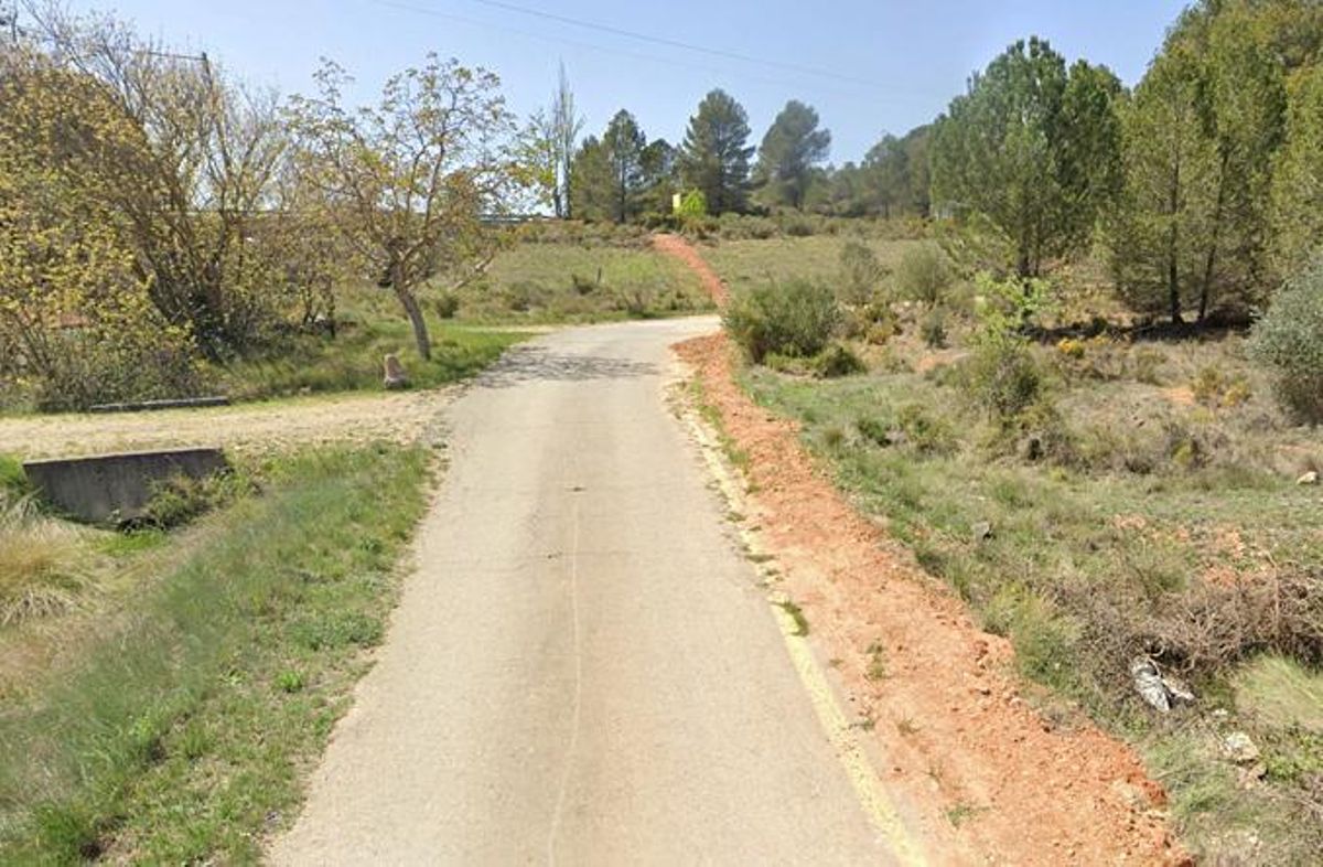 Camino rural de uno de los municipis de la provincia que serán acondicionados.