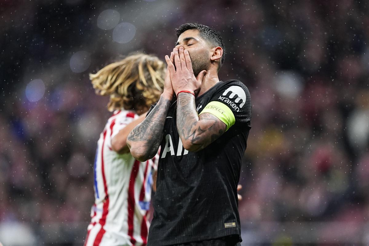 El Atlético de Madrid vence en la ida de los octavos de final de la Champions.