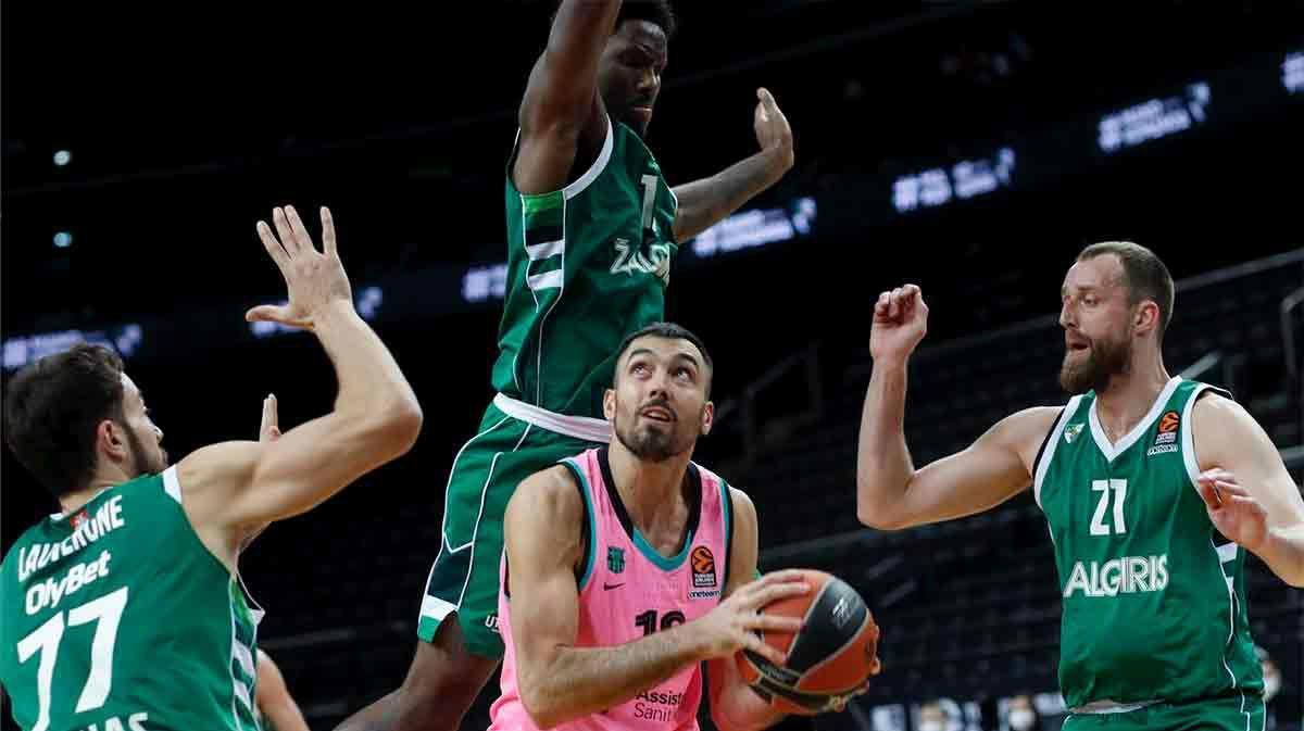El Barça es claro favorito con la visita del Zalgiris al Palau