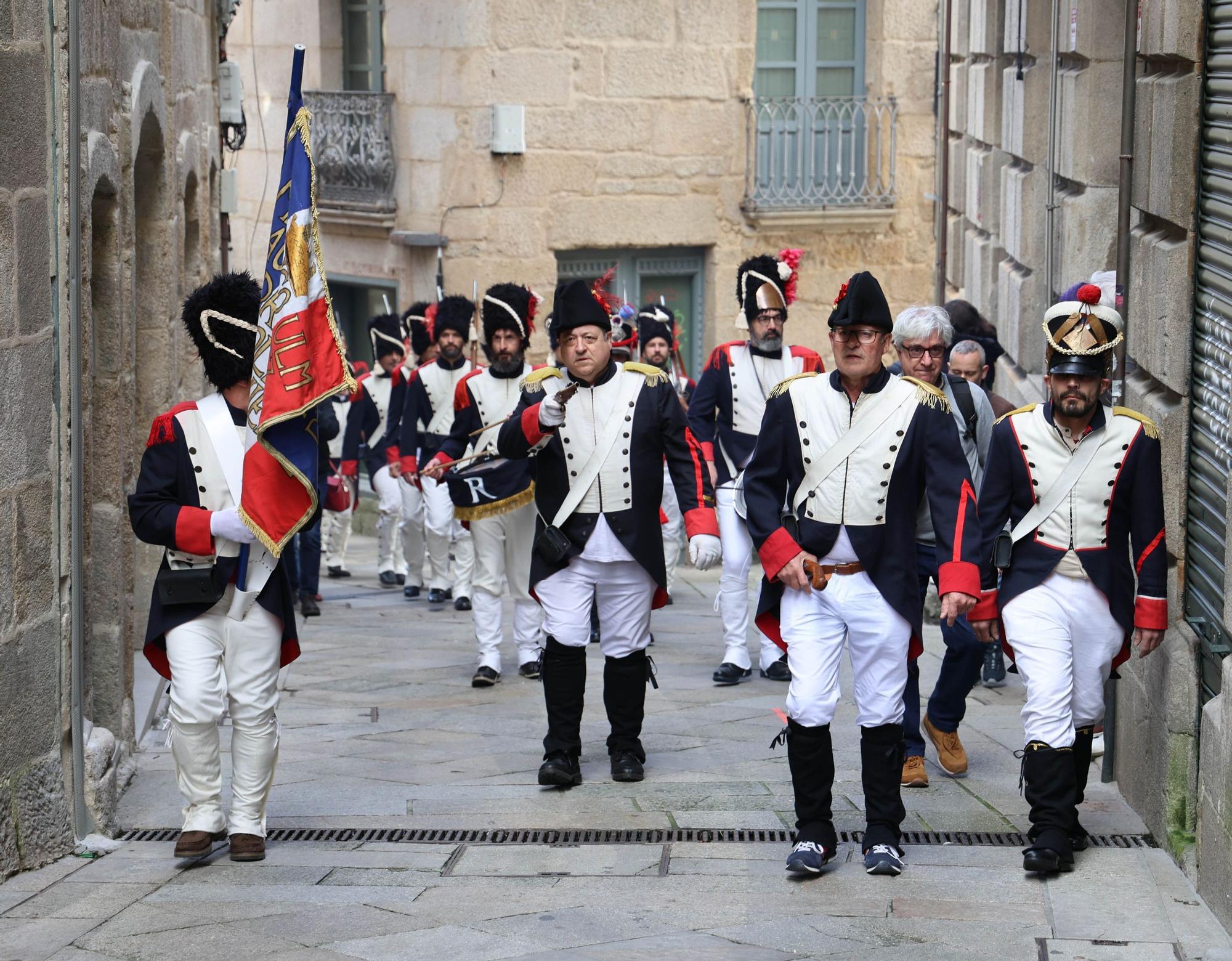 Día dos de la invasión francesa: las tropas de Napoleón no frustran la fiesta a los vigueses