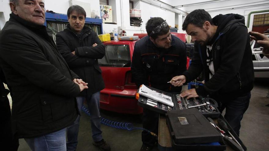 Una de las pruebas de la fase regional del campeonato de España de FP, celebradas en Asturias el pasado mes de enero.