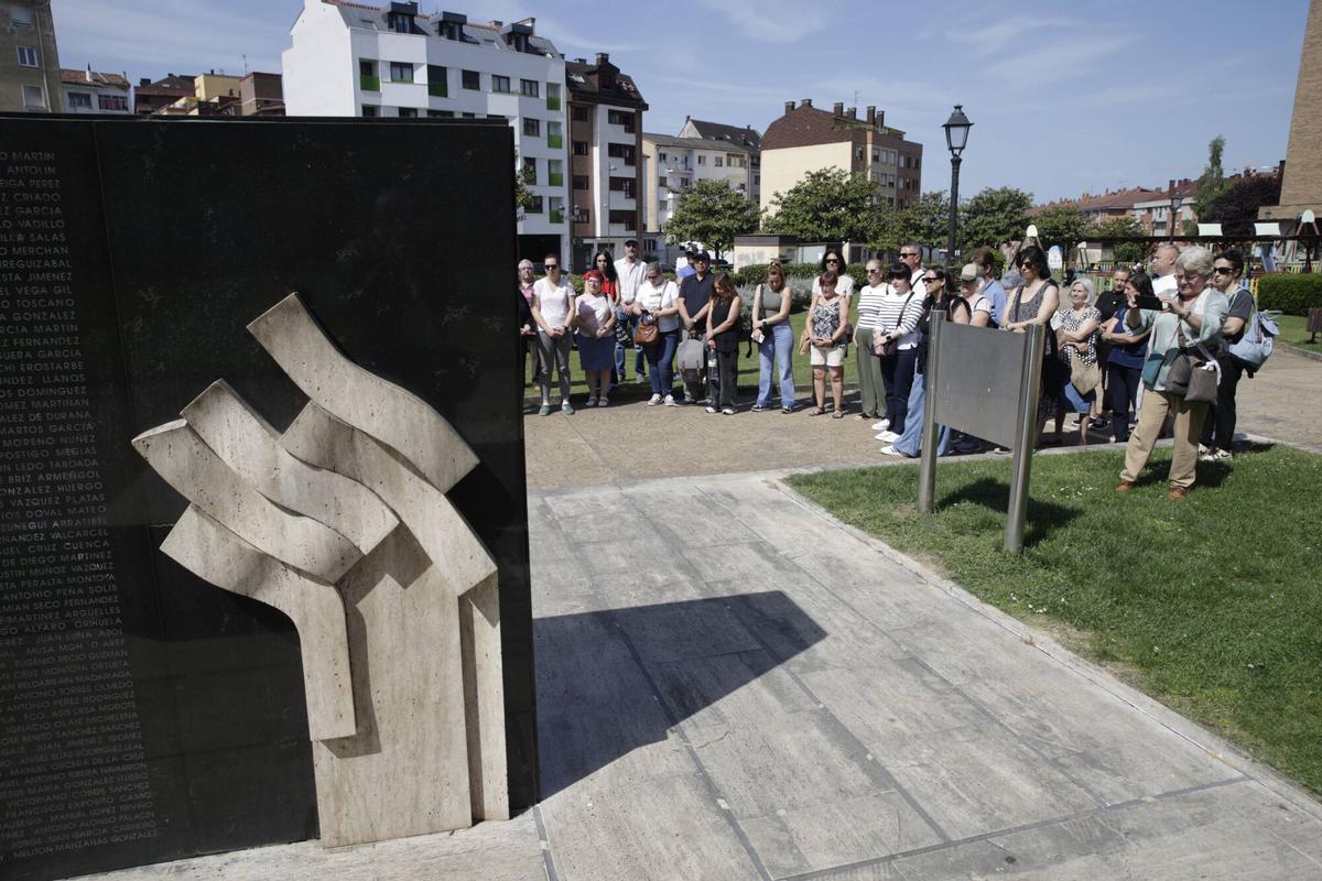 El homenaje a las víctimas del terrorismo.