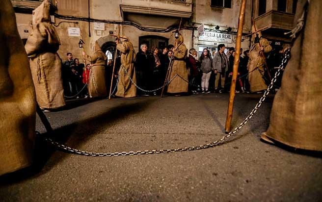 Prozession am Gründonnerstag in Palma