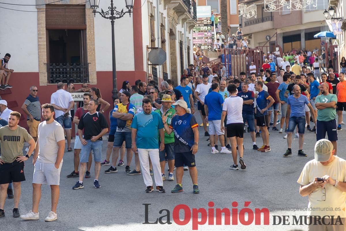 Octavo encierro en las Fiestas de Moratalla