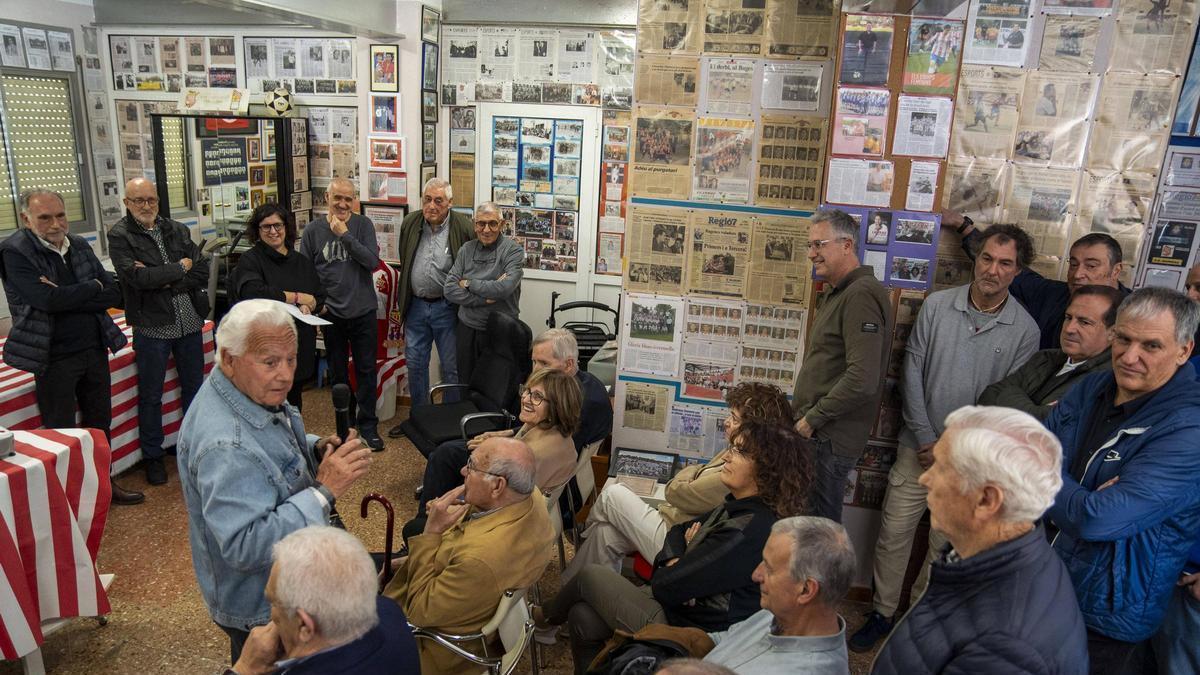 El museu històric del CE Manresa ha acollit la commemoració dels 40 anys del trasllat