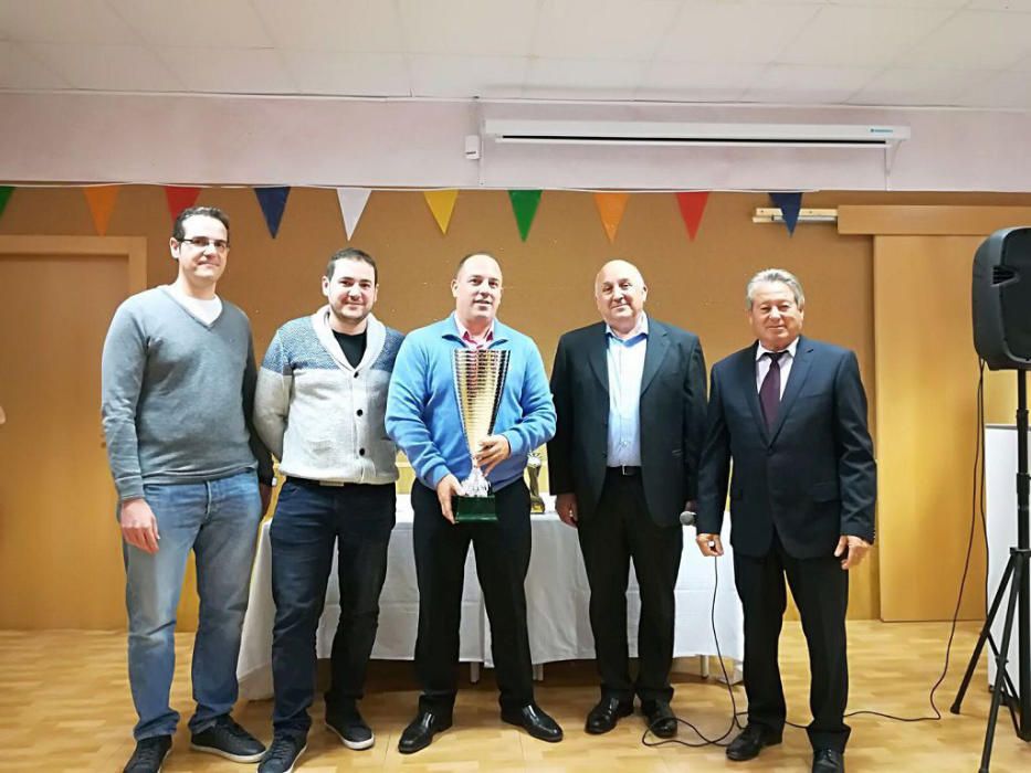 Entrega de premios de la Liga de Bolos Huertanos