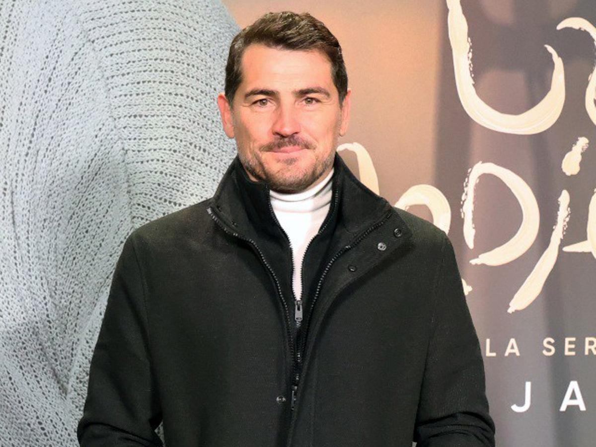 Iker Casillas durante el estreno de la serie documental sobre Alejandro Sanz, 'Cuando nadie me ve', a 27 de enero de 2026, en Madrid (España). Dirigida por Álvaro Ron, muestra al Alejandro que nadie ve, que nadie conoce, el que lucha por equilibrar su amo