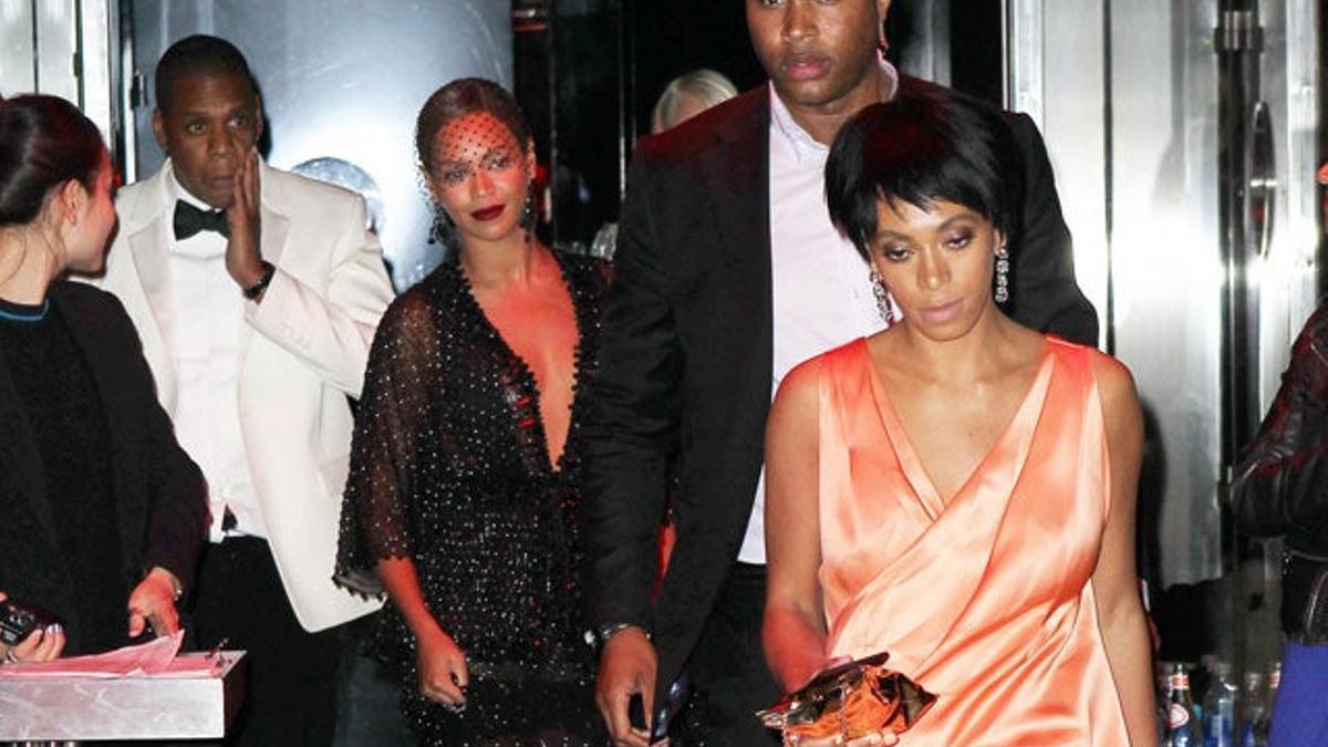 Jay Z, Beyoncé y Solange