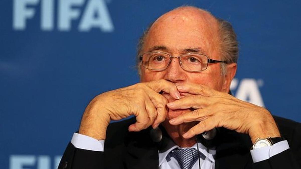 Joseph Blatter preside la FIFA desde 1998