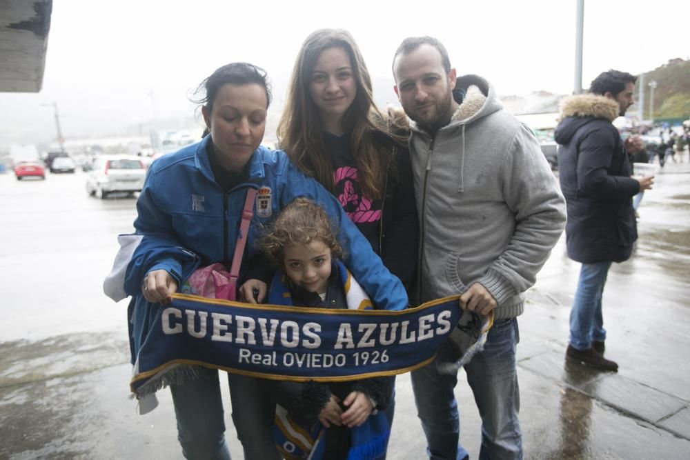 La afición azul apoya a su equipo