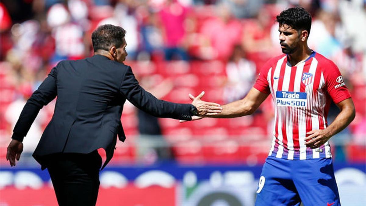 Simeone: "Diego Costa no está bien, pero se dejó el alma"