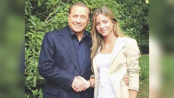 Berlusconi y Lavinia Palombini