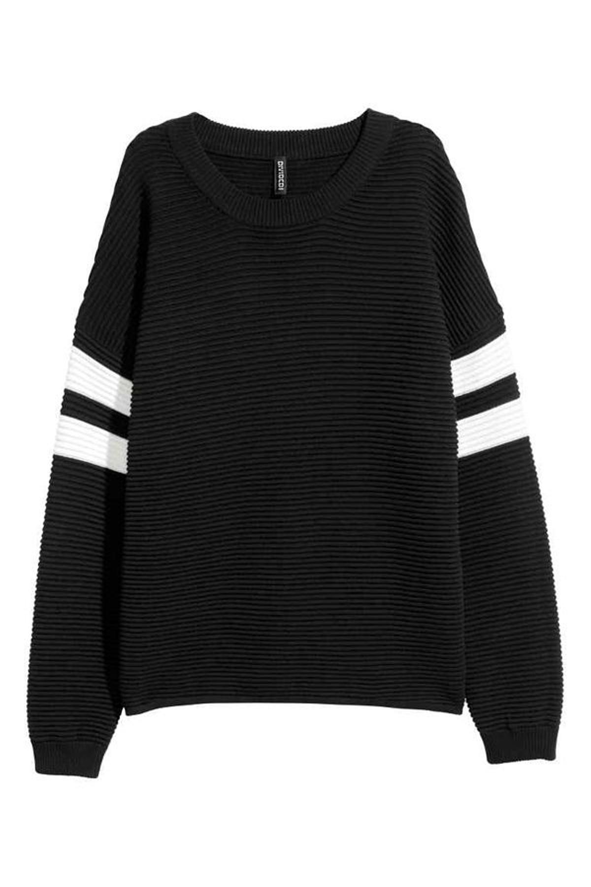 Imprescindibles de temporada en H&amp;M con descuentos: jersey de canalé