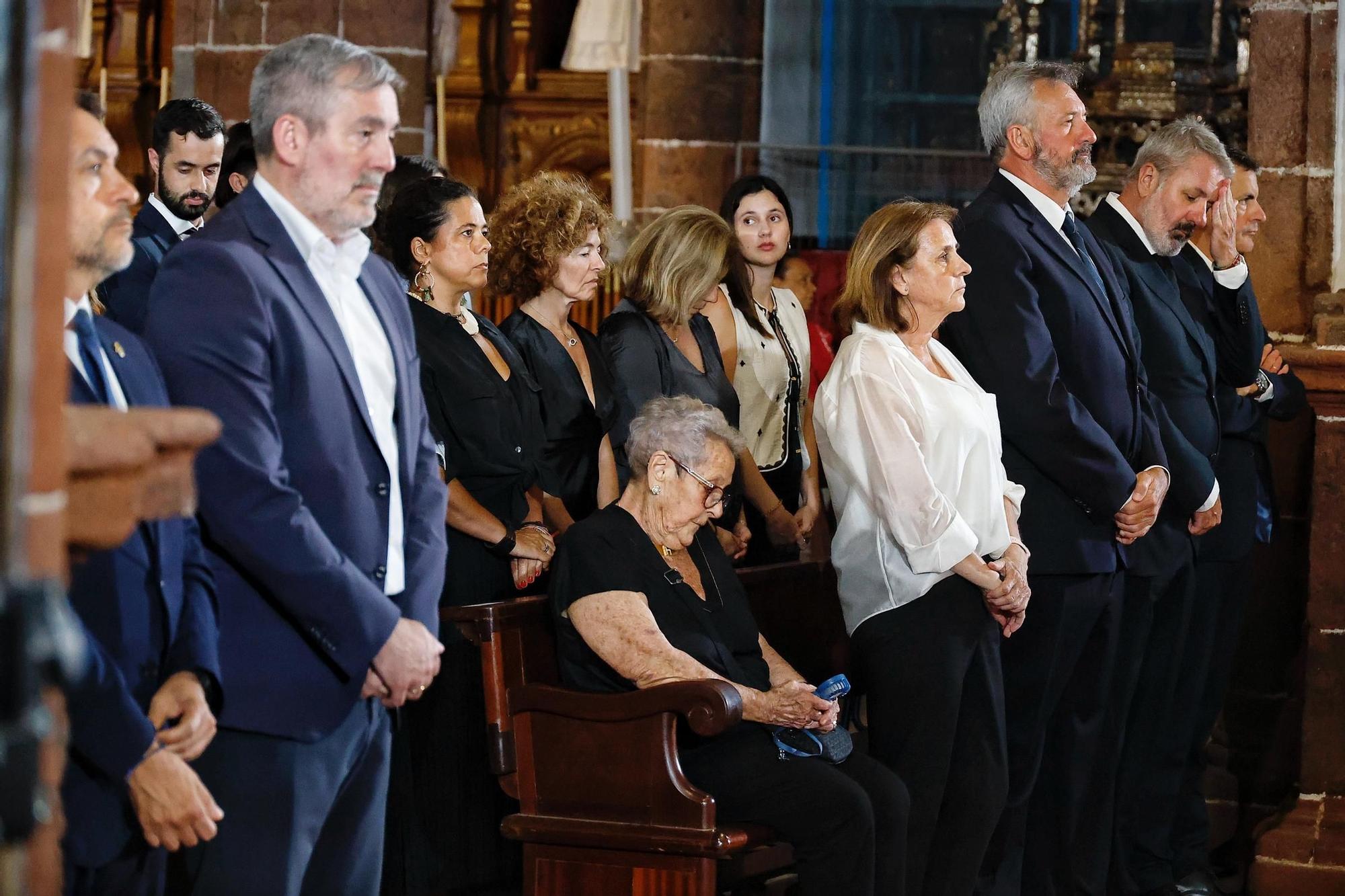 Funeral en memoria del expresidente Manuel Hermoso