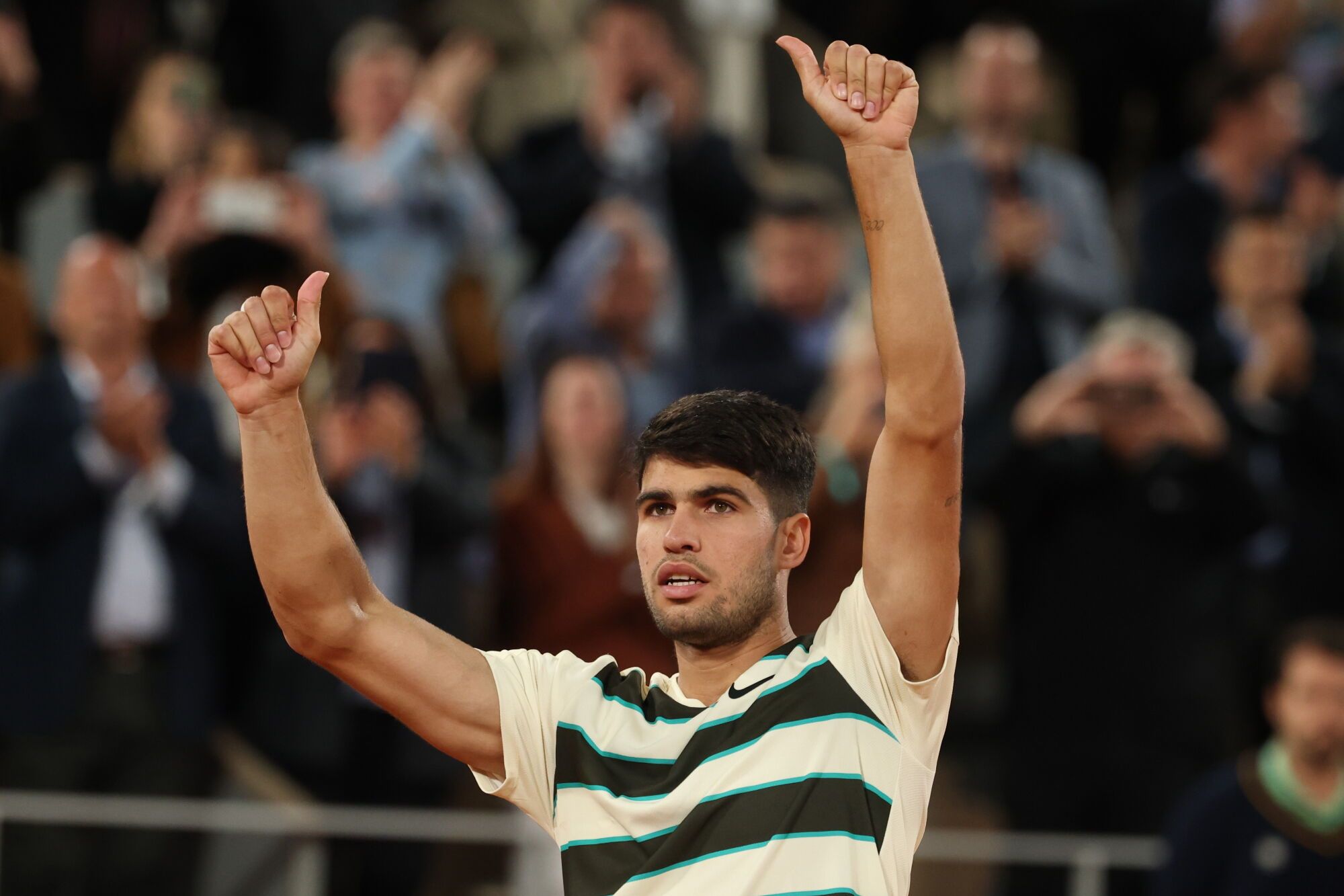 Carlos Alcaraz. EFE/EPA/MOHAMMED BADRA