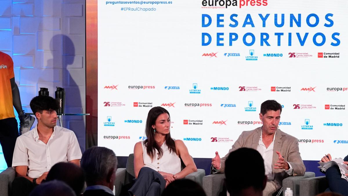 Abel Jordan y Blanca Hervás acompañaron a Raul Chapado