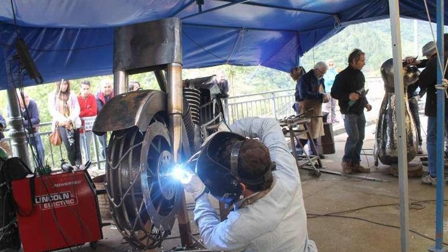 Ttrabajos con la moto.