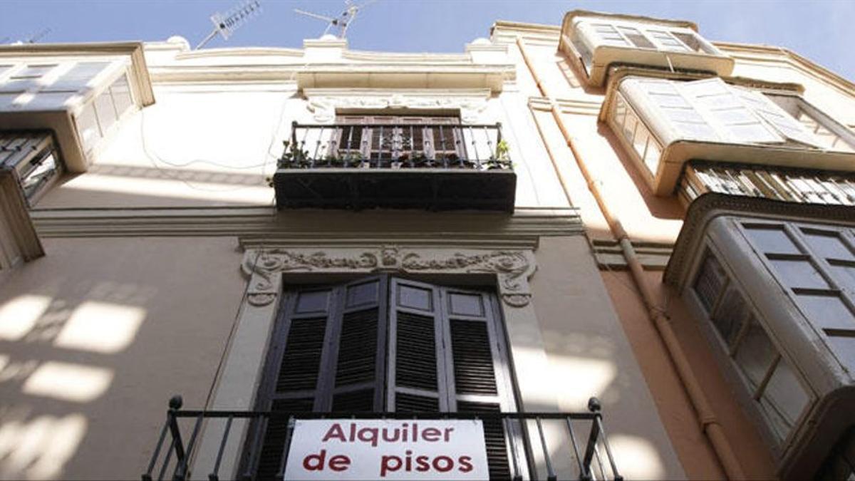Viviendas turísticas en Málaga.