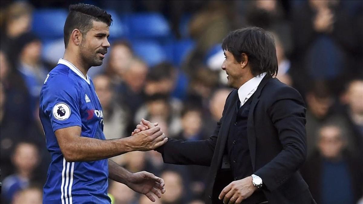 Conte y Diego Costa ya no se darán la mano
