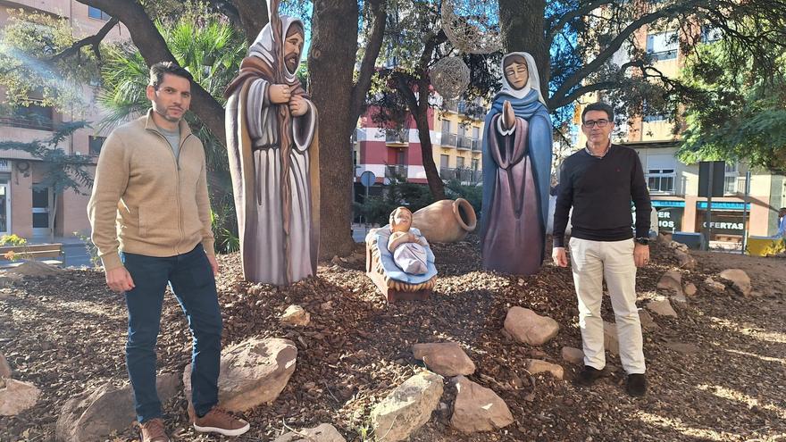 Colocan el Niño Jesús en el belén de San Vicente de donde fue robado