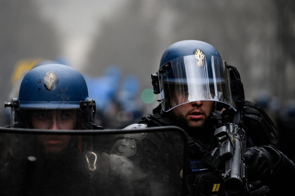 Despliege policial de máximos en Francia para la nueva jornada de protestas