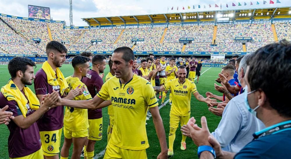 Las mejores imágenes de la despedida de Cazorla y Bruno