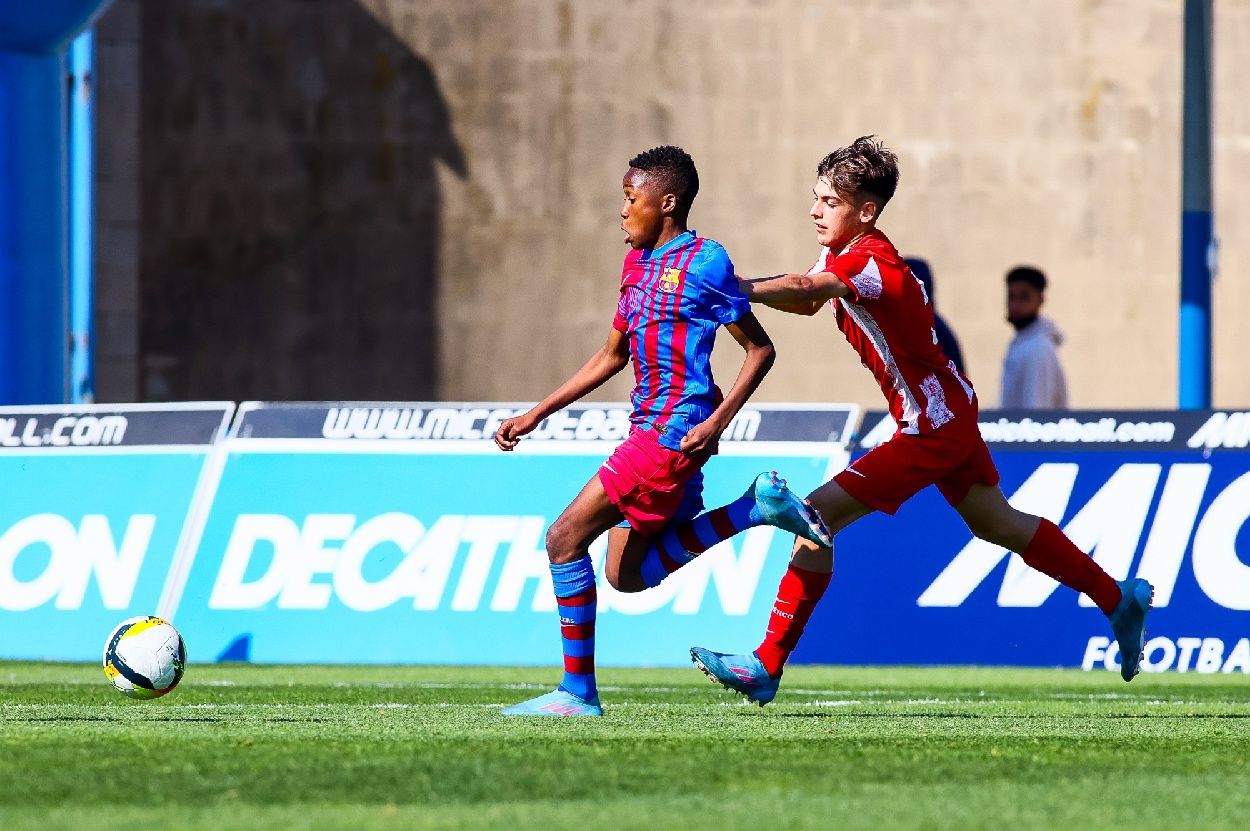 FC Barcelona i Athletic Club triomfen en la cloenda del MICFootball a Palamós