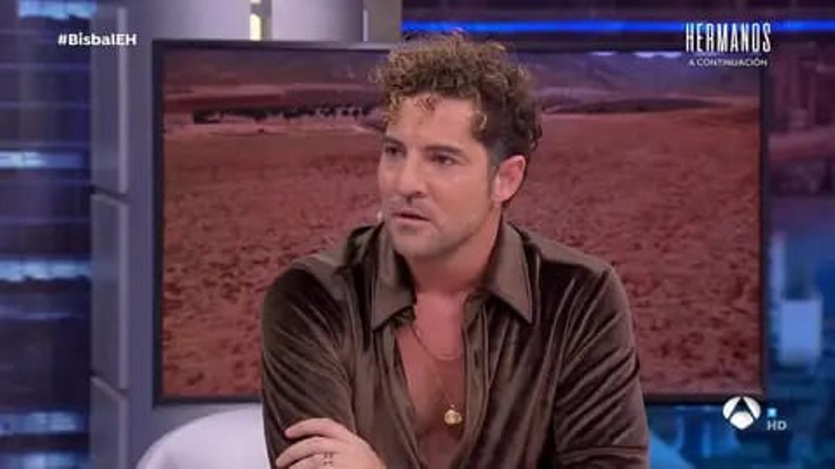 David Bisbal, en El hormiguero (A3-TV). David Bisbal, en El hormiguero (A3-TV).
