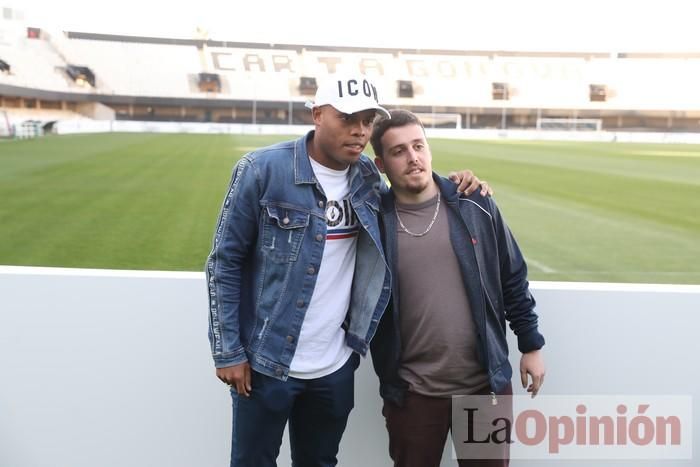 Presentación de Vinicius Tanque en el FC Cartagena