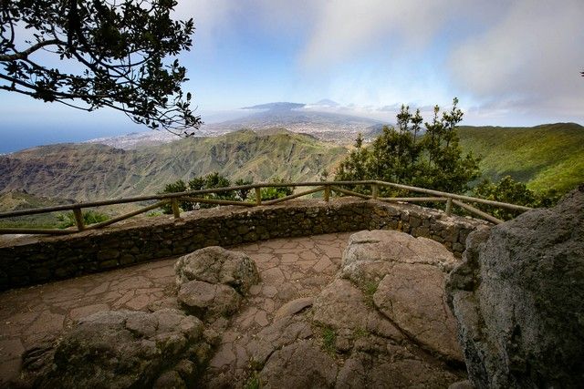 Miradores del Pico del Inglés, Jardina y Ortuño, en Tenerife