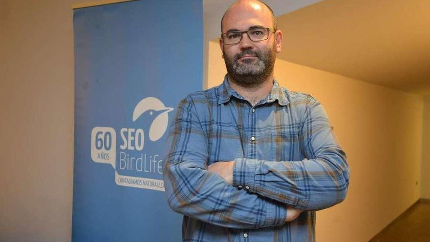 El técnico ambiental y secretario de la SEO. // Gustavo Santos