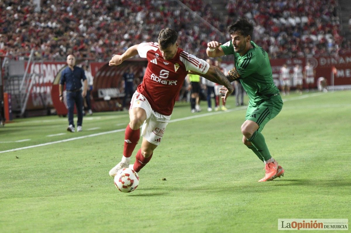 Así fue el encuentro del play off del Real Murcia y el Nástic en la lucha por el ascenso