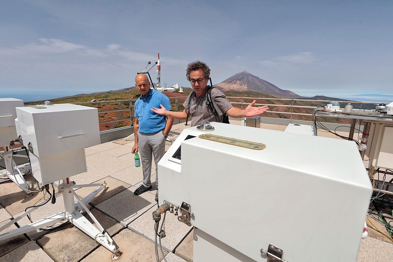 Visita al Centro de Investigaciones Meteorológicas de Izaña