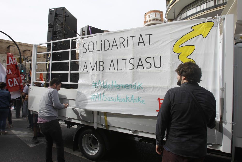 Manifestación del 25 d'Abril en València