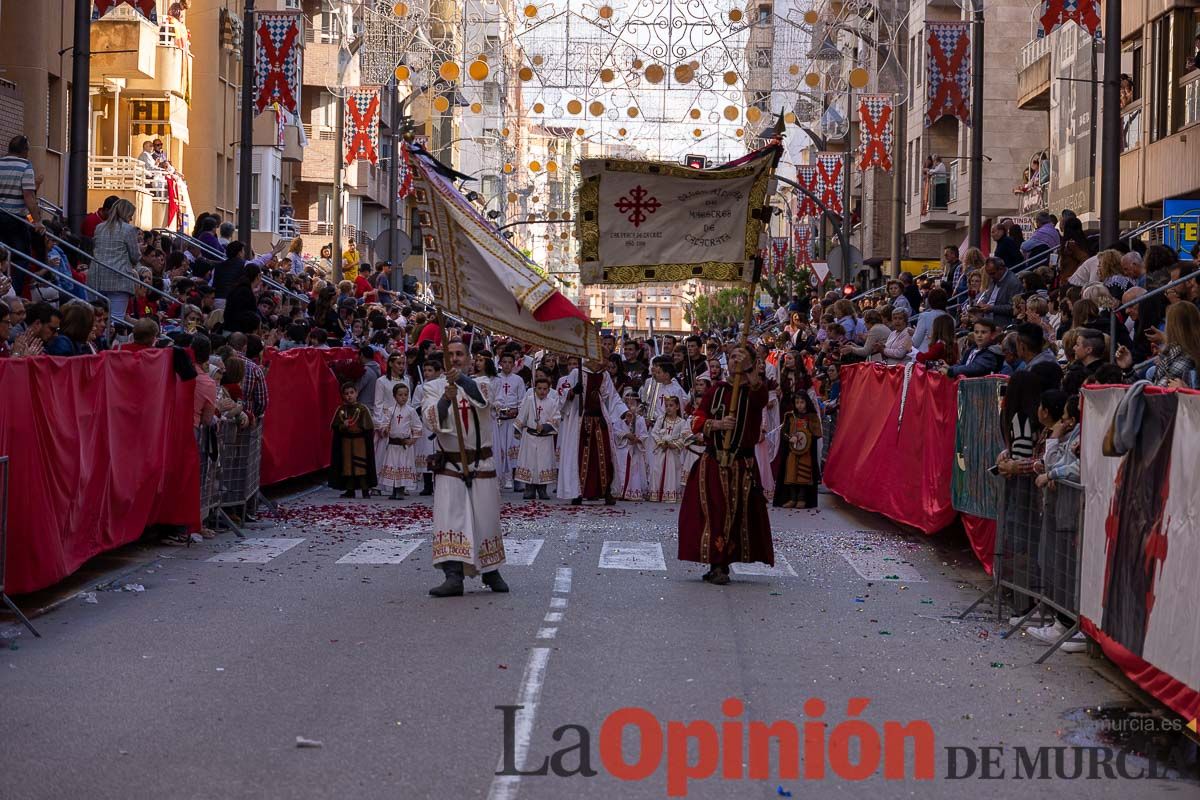 Procesión de subida a la Basílica en las Fiestas de Caravaca (Bando Cristiano)