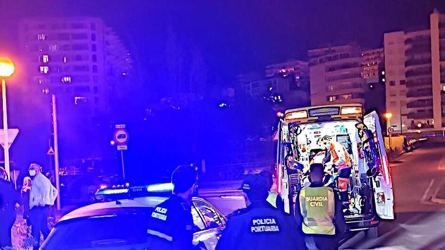 La conductora de un patinete se da a la fuga tras atropellar a un hombre con un bebé en brazos en el Paseo Marítimo de Palma