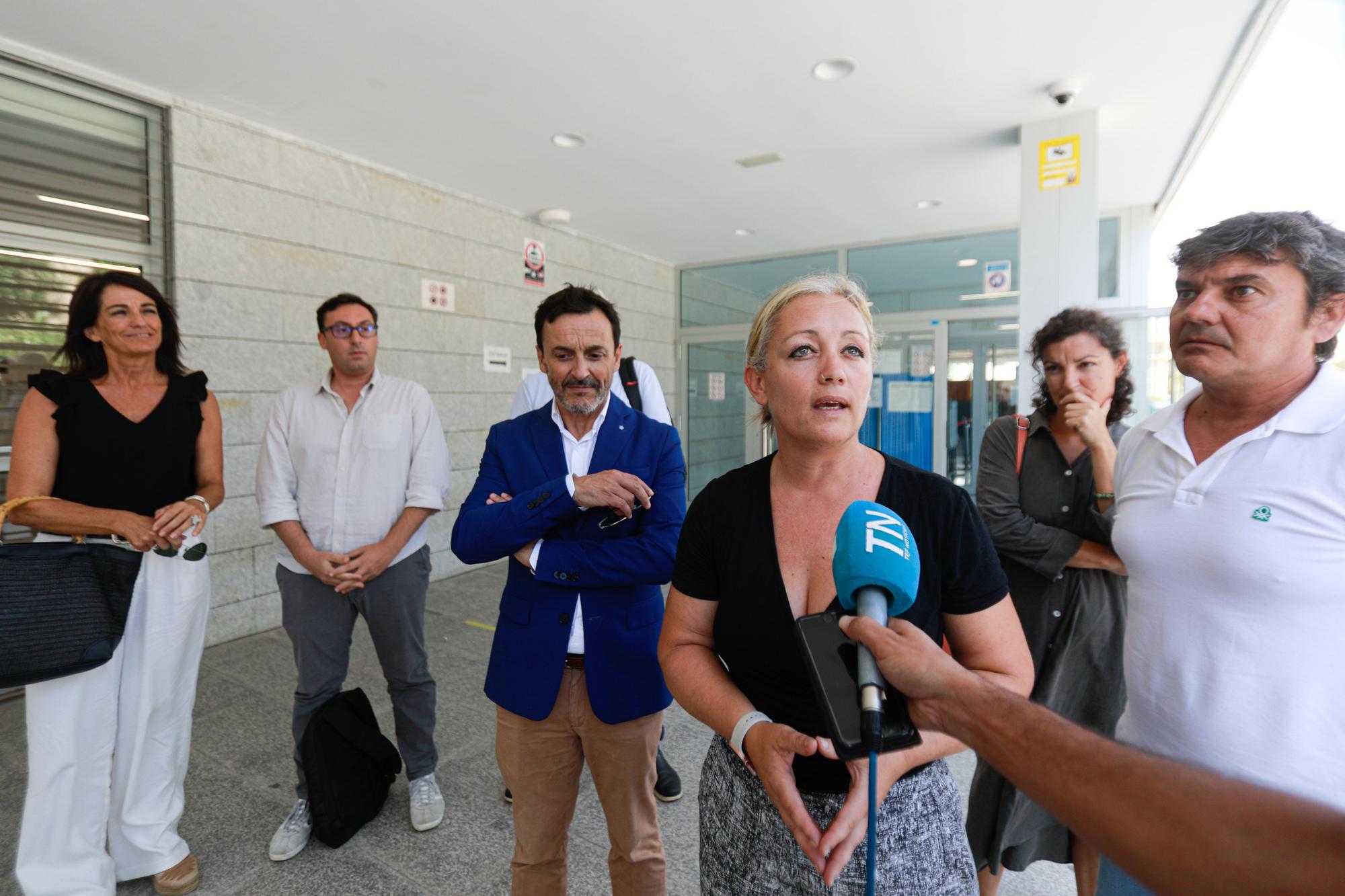 Galería de imágenes de los exconsellers de Formentera investigados por las adjudicaciones de s'Estany des Peix en los juzgados