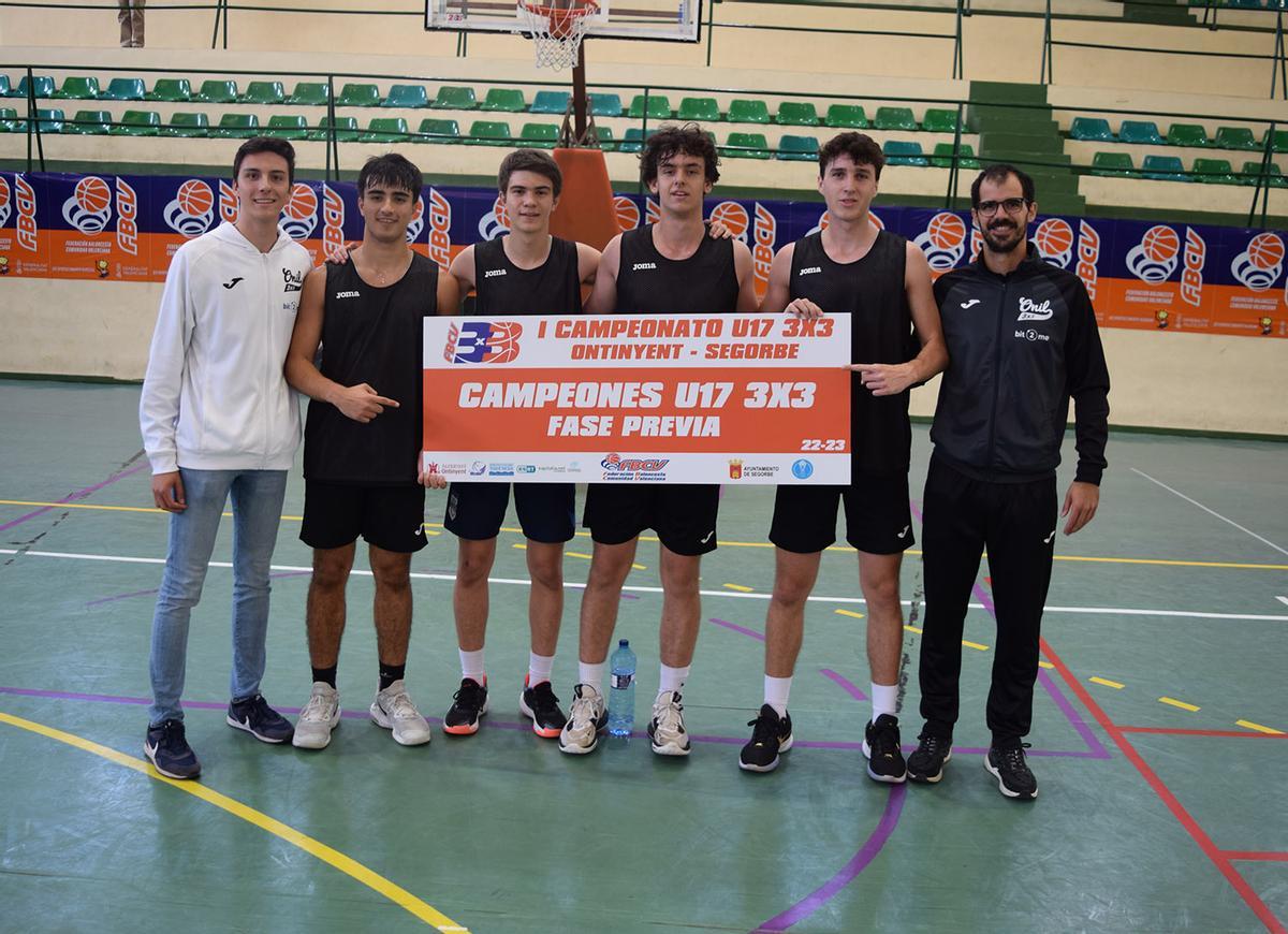 Onil 3×3, campeón de la sede de Ontinyent.