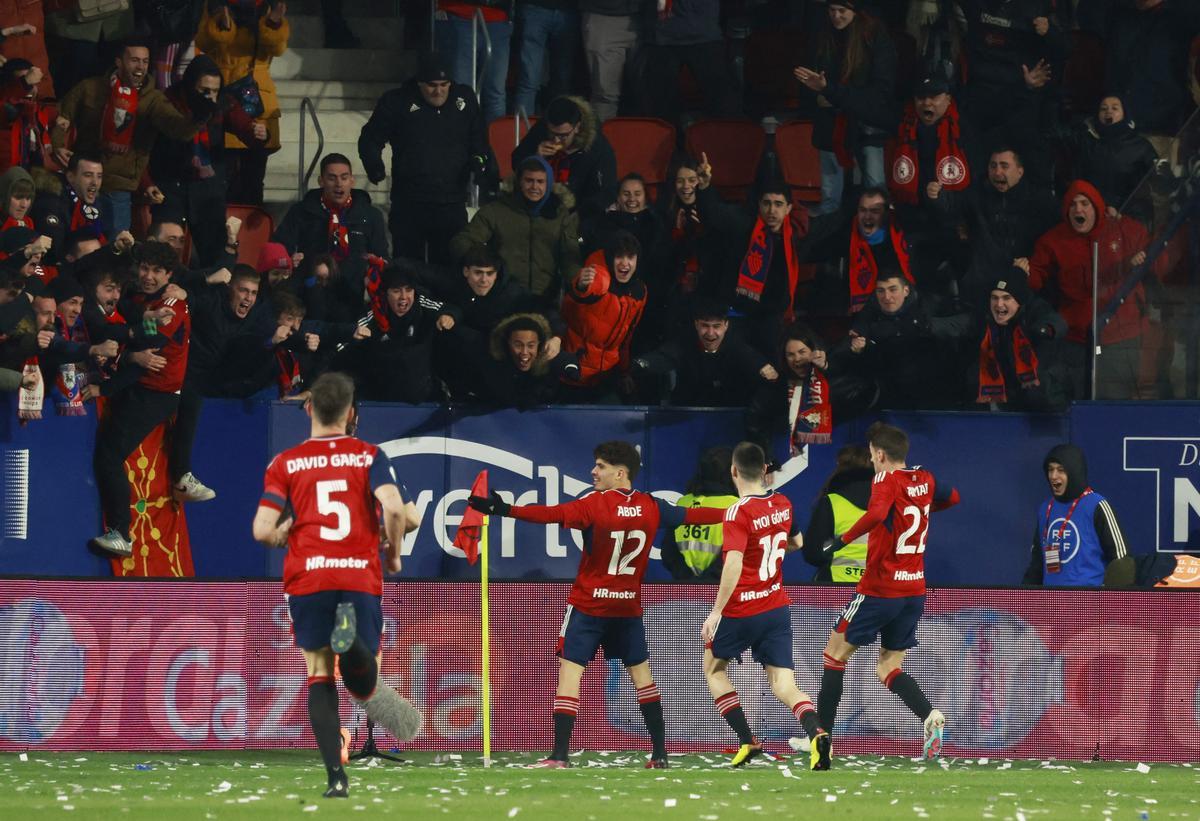 Copa del Rey - Semi Final - First Leg - Osasuna v Athletic Bilbao