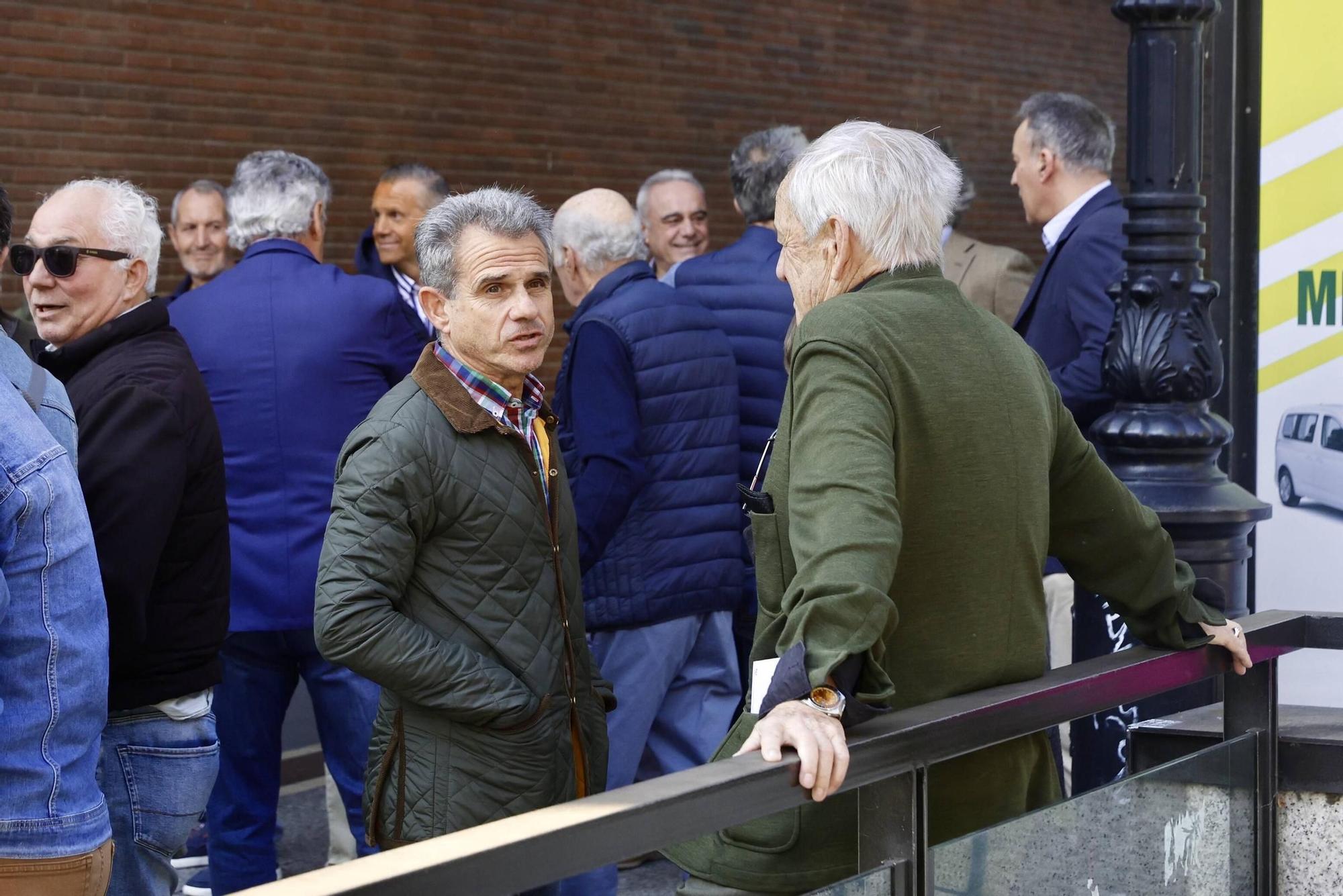 Funeral de José Manuel Espinosa, "Epi", exjugador del Sporting