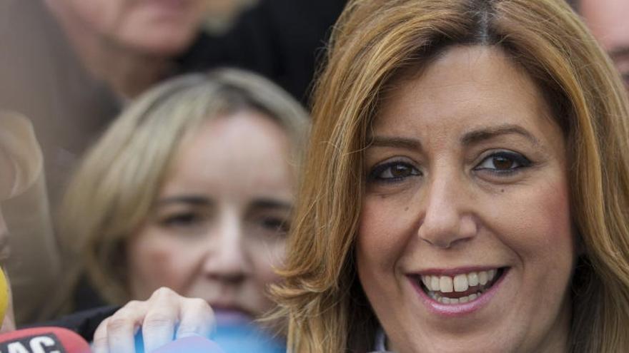 Susana Díaz, ganadora de las elecciones en Andalucía.