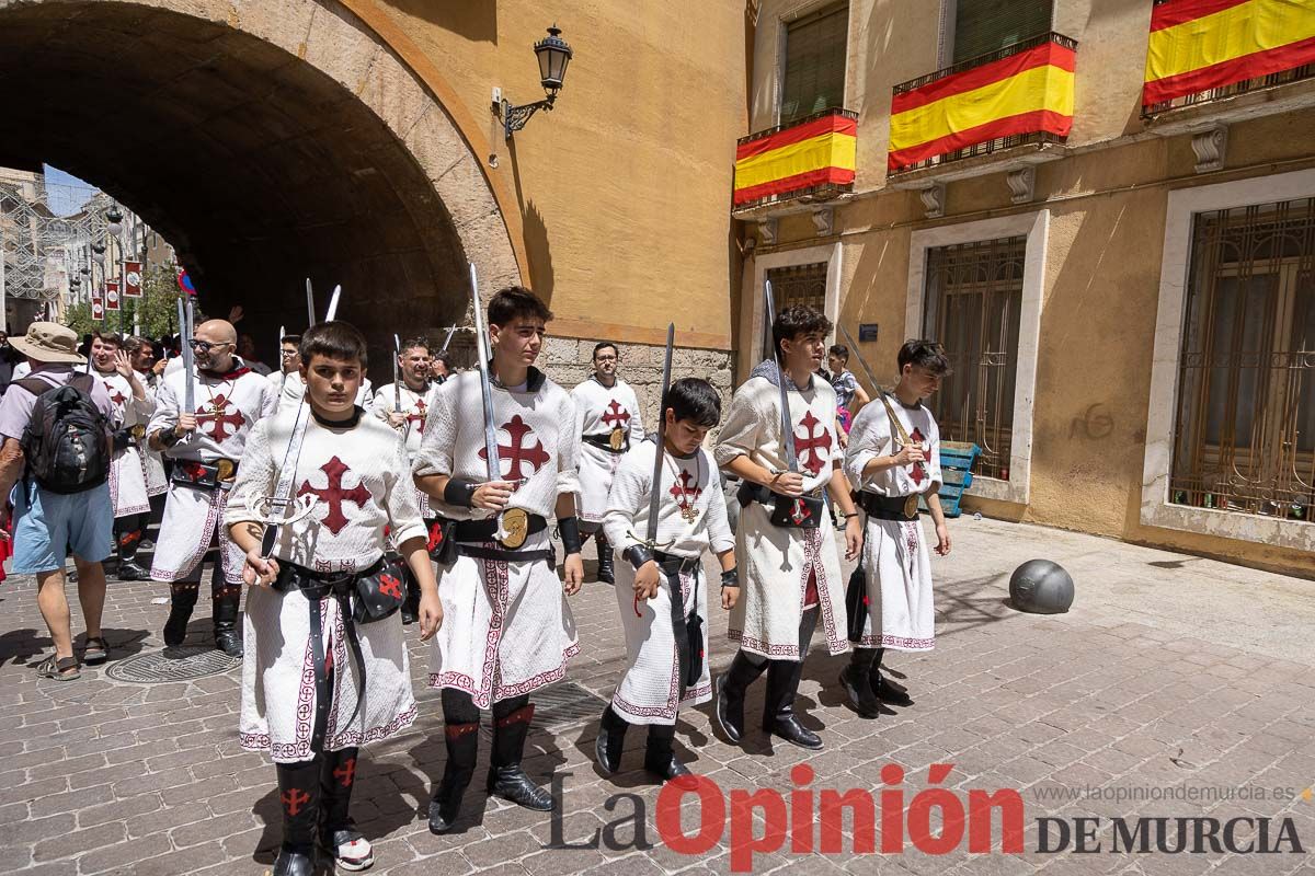 Moros y Cristianos en la mañana del dos de mayo en Caravaca