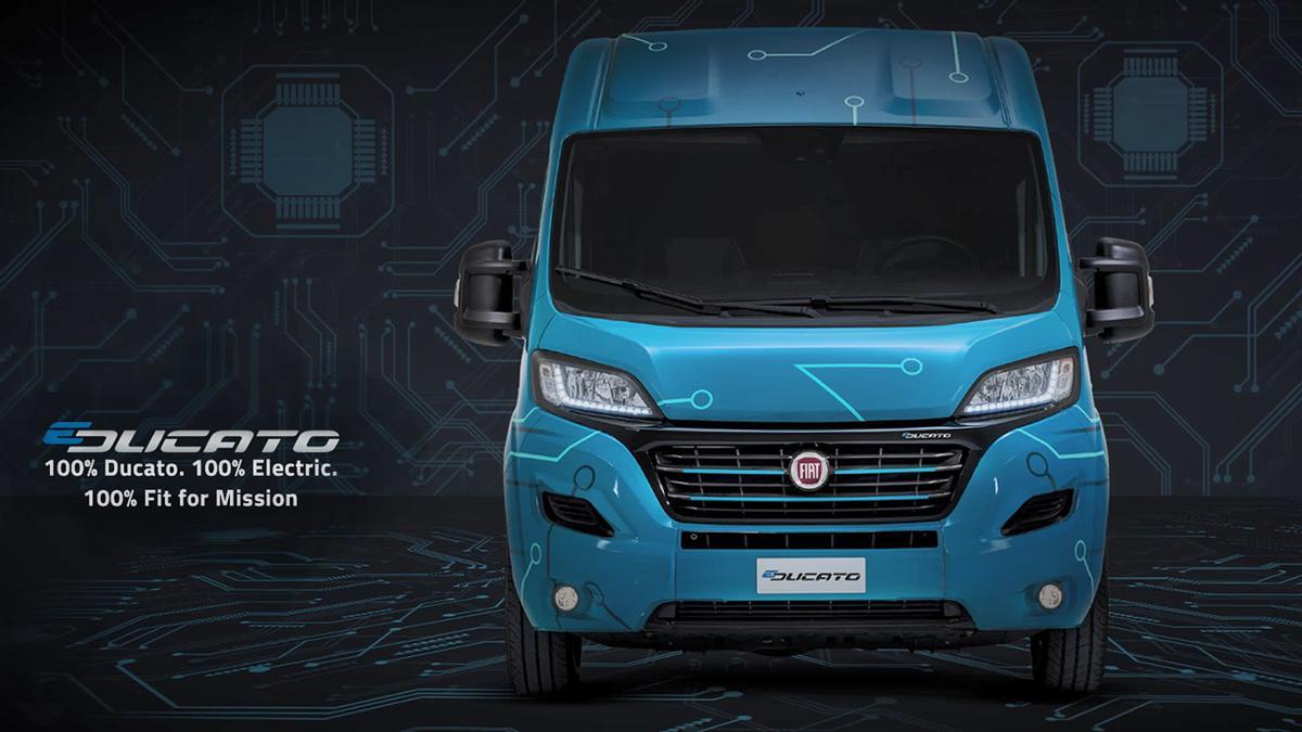 La versión 100% eléctrica: Fiat E-Ducato