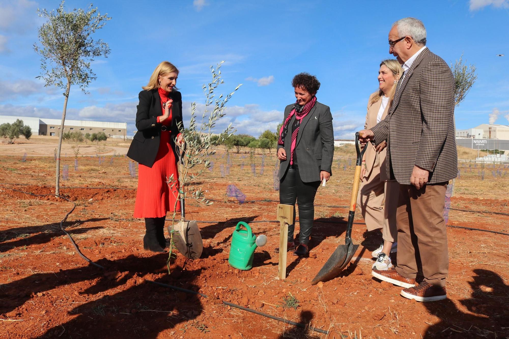 La inauguración del bosque olímpico de Onda, en imágenes