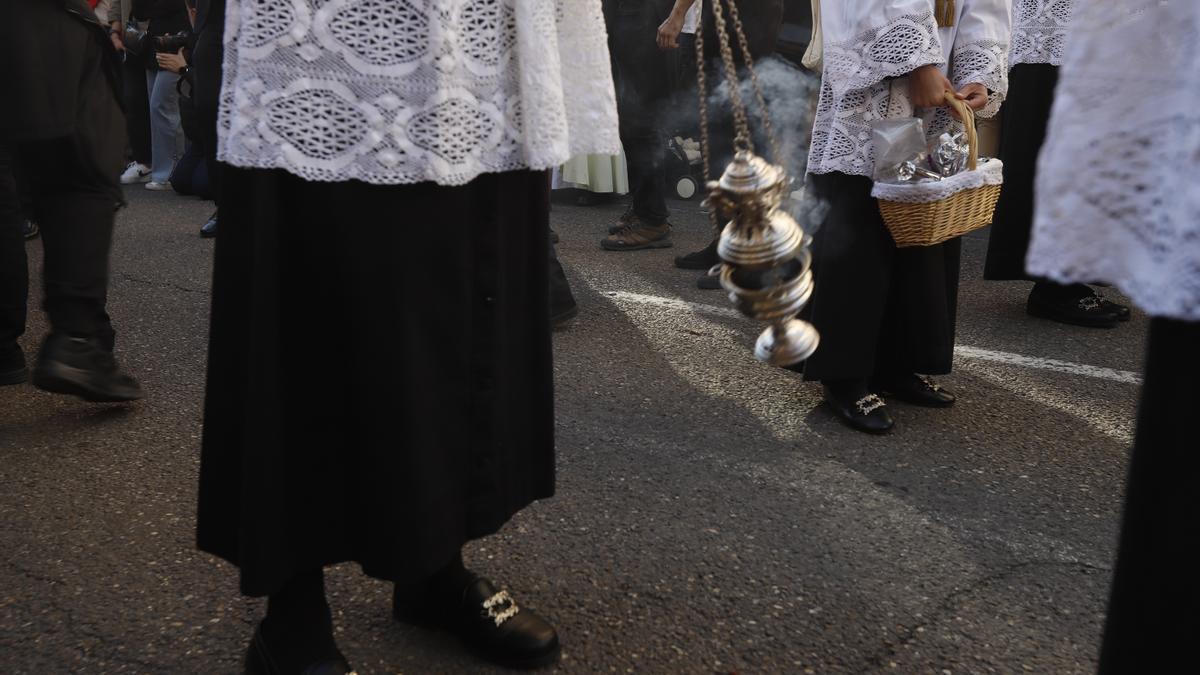 En imágenes | Procesiones del Jueves Santo en Zaragoza