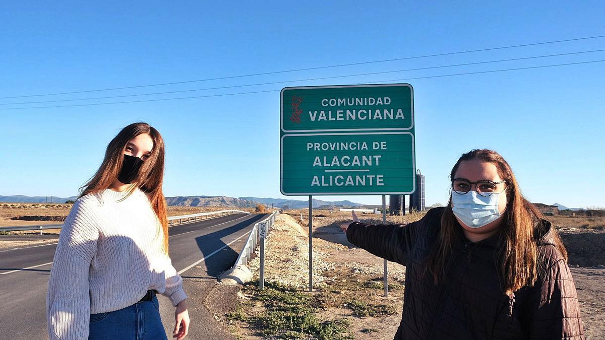 Noelia Vilar, de Caudete con familiares en Villena y Alicante, con una prima en el límite con la Comunidad Valenciana