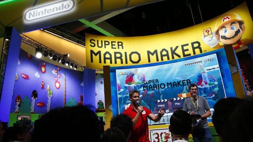 Presentación de &#039;Mario Maker&#039; en el E3.