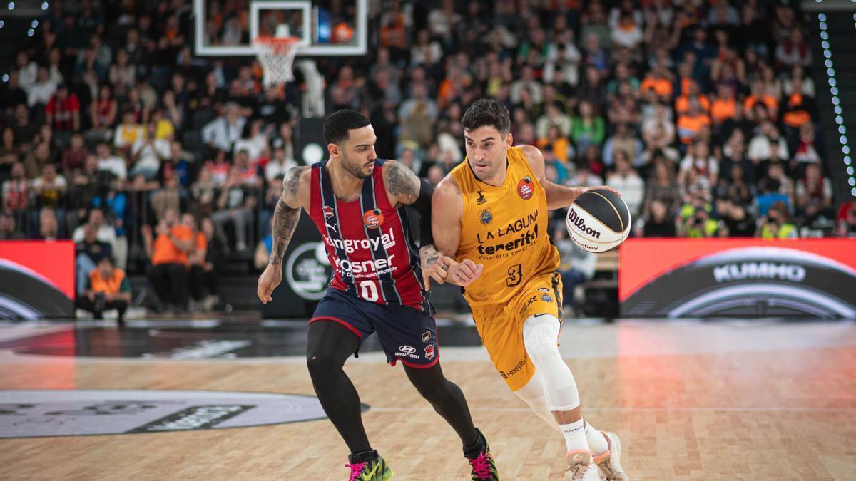 Copa del Rey, partido de cuartos de final del CB Canarias contra el Kosner Baskonia